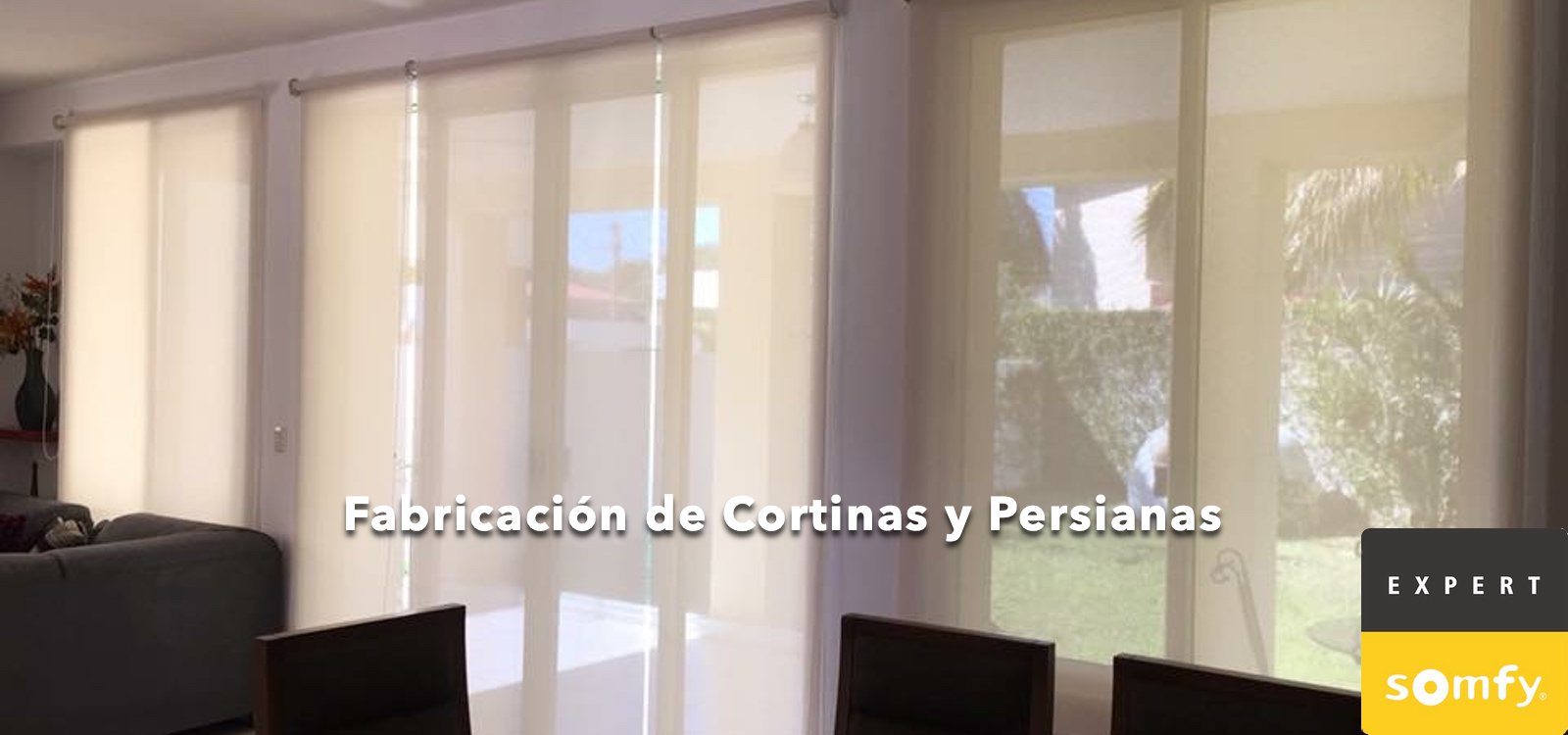 Fabricación de Cortinas y Persianas