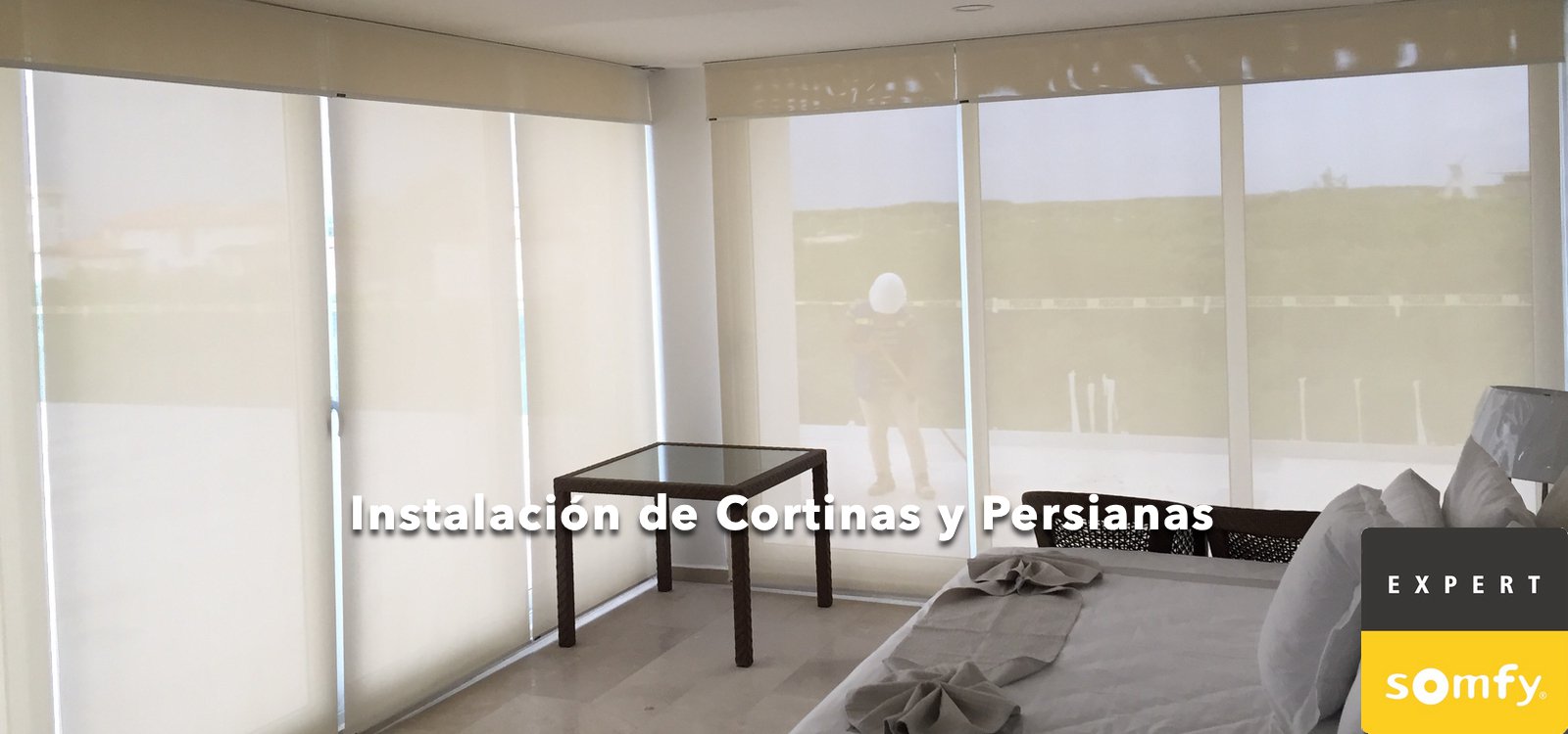 Instalación de Cortinas y Persianas